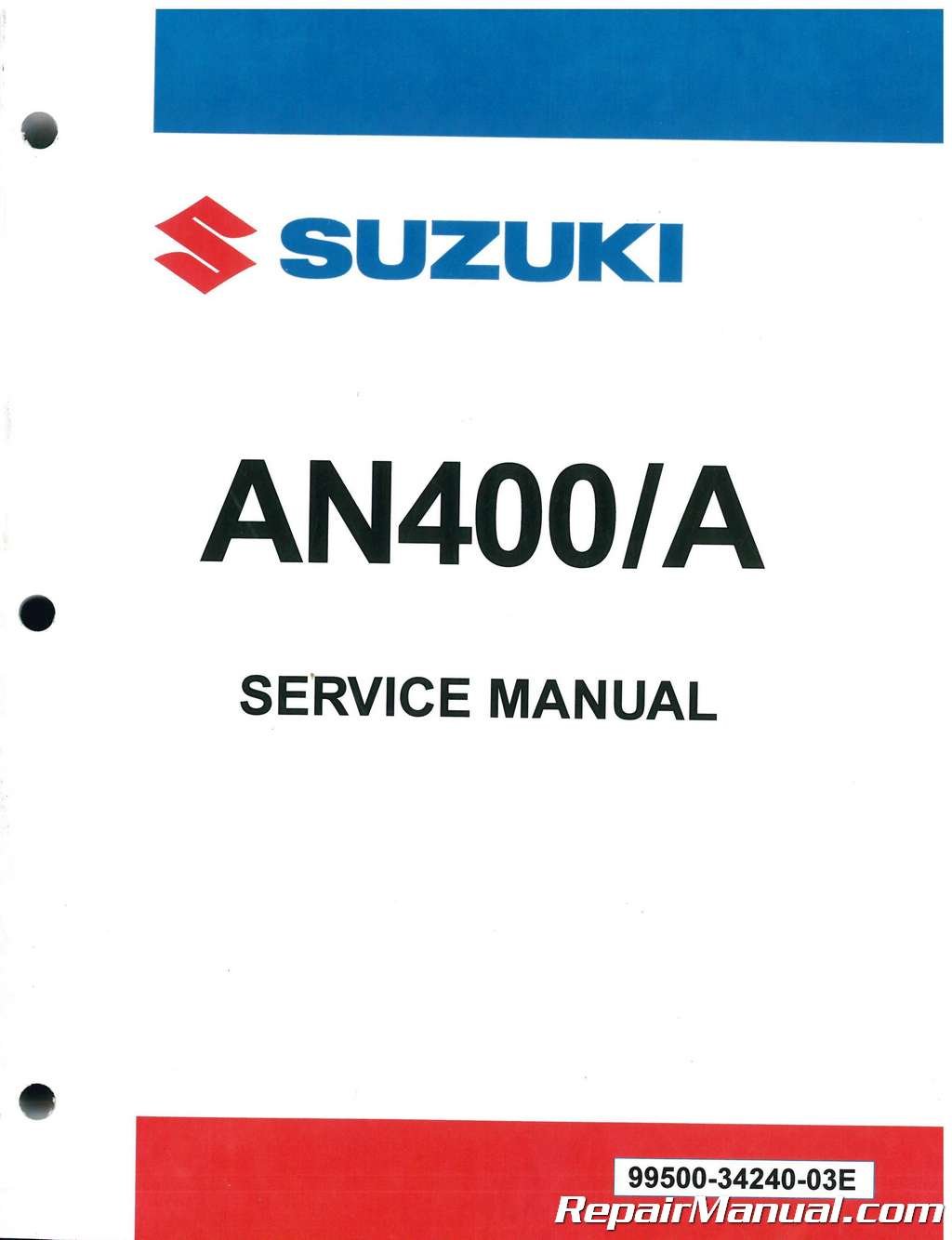 Suzuki Burgman 2018 Service Manual
